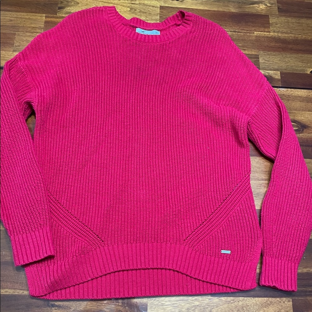 Red Hollister Sweater